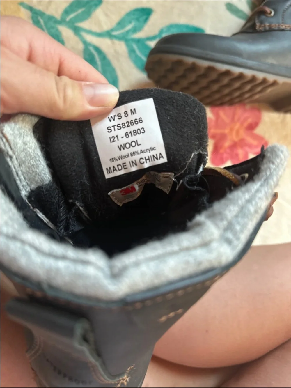 Sperry maritime repel waterproof black leather